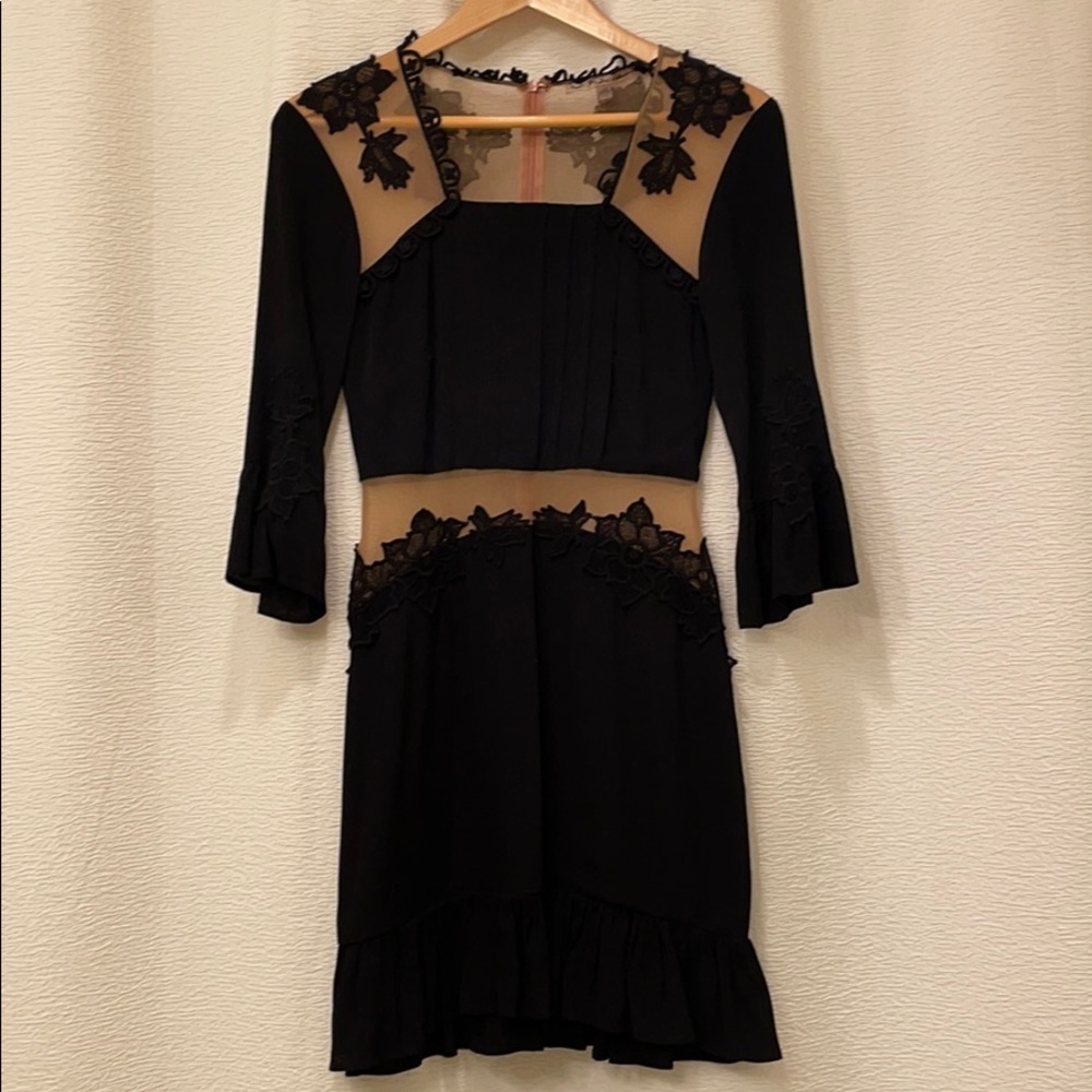 For love and lemons black cocktail dress